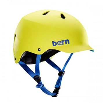 Bern Watts H20 Water Helmet Kitesurfing Hard Hat Matte Yellow