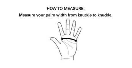 How To Measure Hand For Kiteboarding Gloves